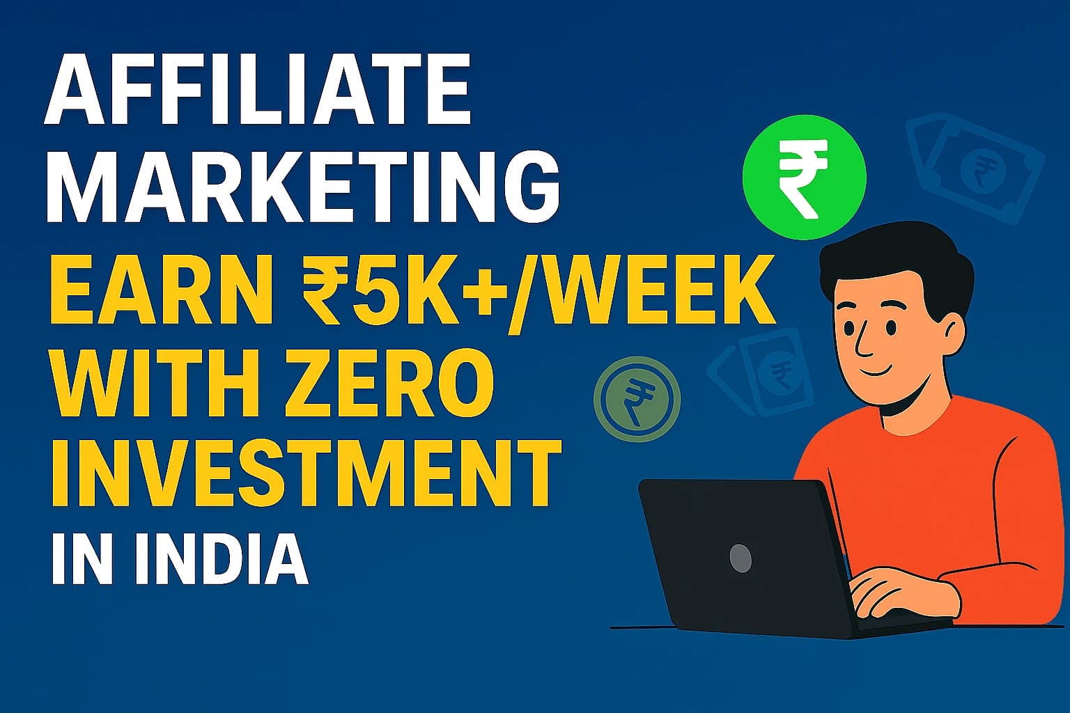 Affiliate Marketing Guide: Earn ₹5K+/Week With Zero Investment in India